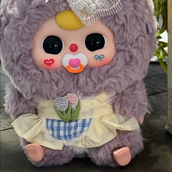 PACI- Baby Three(scented)Lily Rabbit Town V4 Plush-NEW